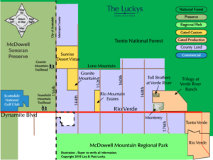 Clickable Granite Mountain Area Map
