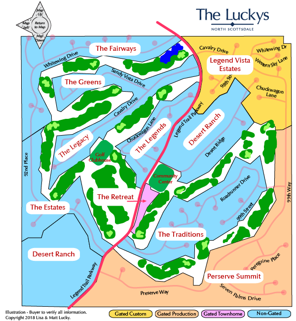 Legend Trail Map