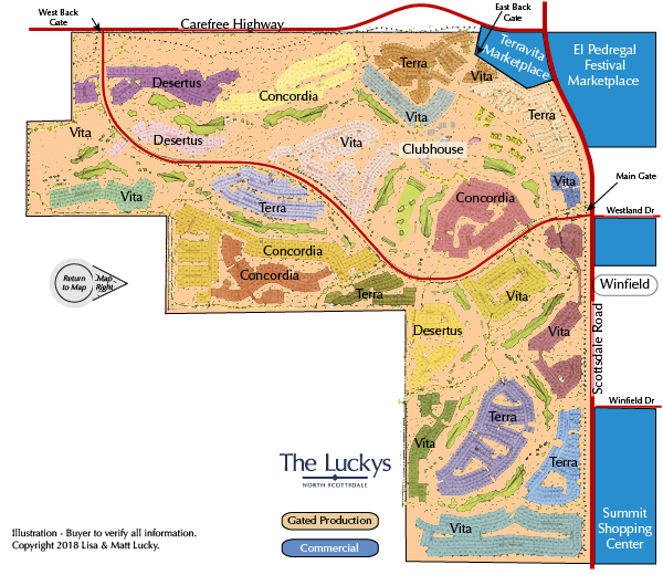 Terravita Map