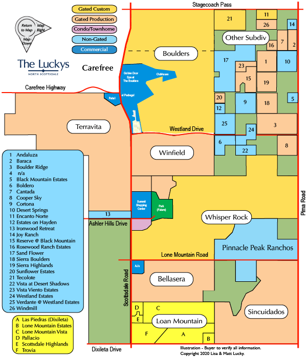 Boulders Area Map